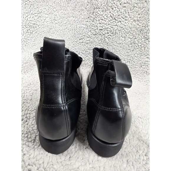 1982 WEINBRENNER Black Leather Safety Toe BILTRITE Sole Chelsea Boots Men\'s 7 EE main image 12